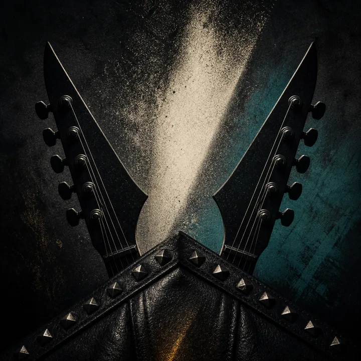 Vizuální motiv hudebního žánru Heavy metal