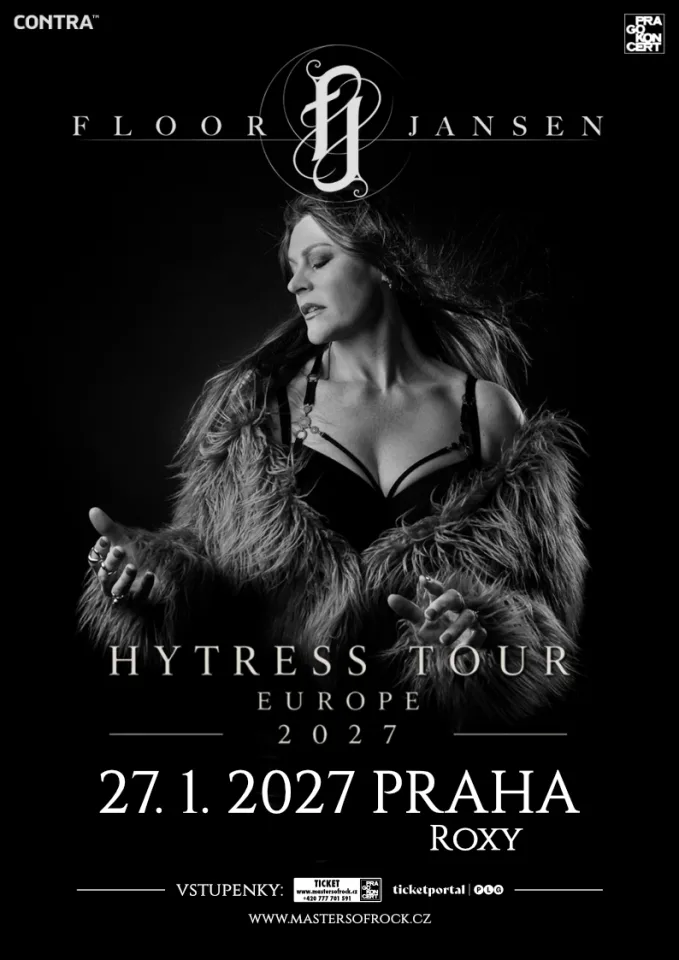 Plakát akce Floor Jansen