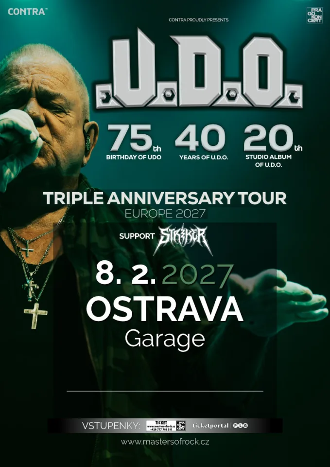U.D.O. + Striker – Ostrava
