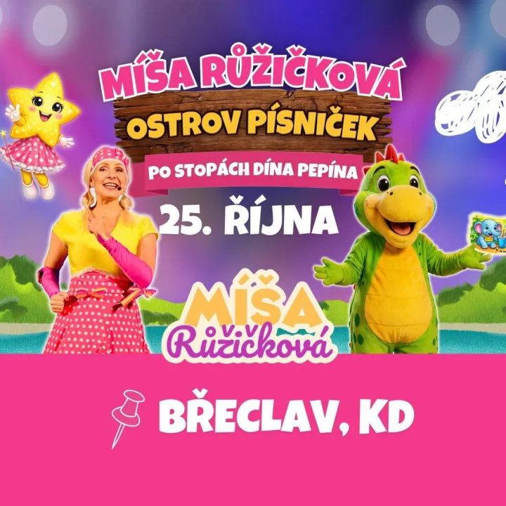 Míša Růžičková - Ostrov písniček: Po stopách Dina Pepína