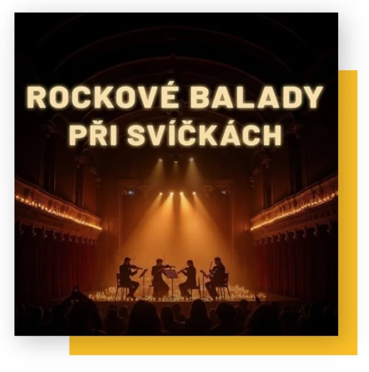 Rockové balady při svíčkách