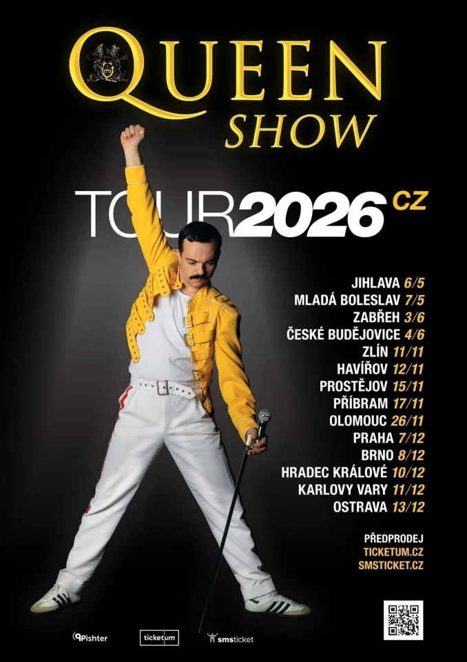 Plakát akce QUEENSHOW Prostějov