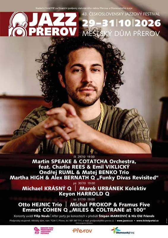 Plakát akce 43. Československý jazzový festival
