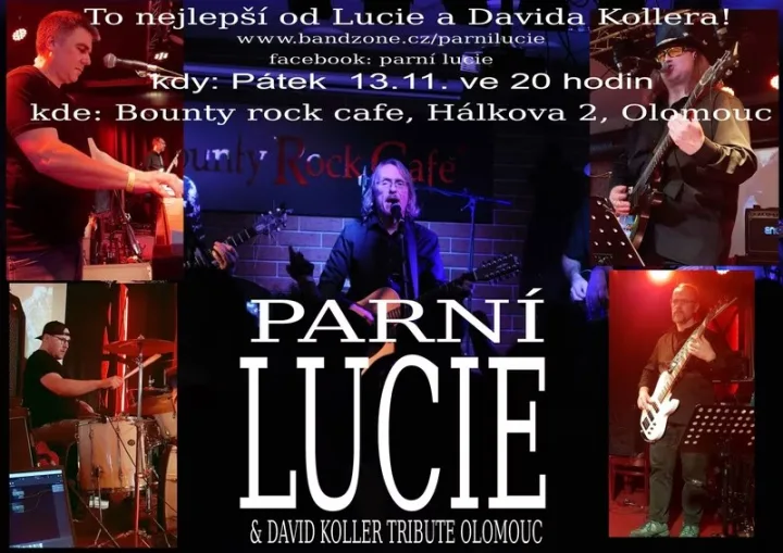 Parní Lucie v Bounty!
