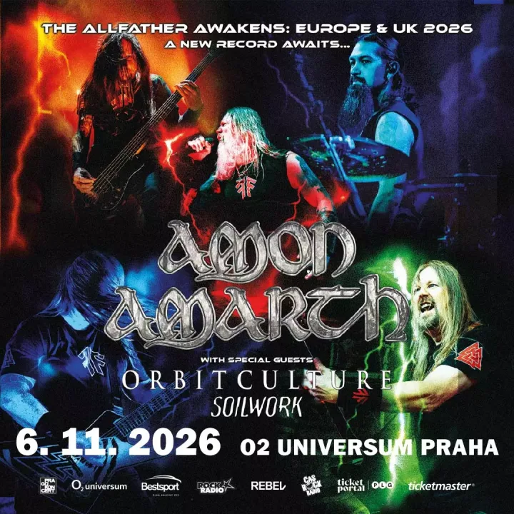 Amon Amarth – The Allfather Awakens: Europe & UK Tour 2026