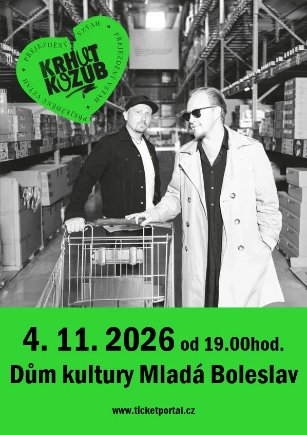 KRHUT & KOZUB – PŘEJEŽDĚNÝ VZTAH Tour