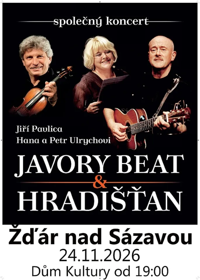 Jiří Pavlica, Hradišťan & Hana a Petr Ulrychovi, Javory Beat
